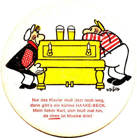 bremen hb-hb haake comics immer 4b (rund215-nur das klavier)